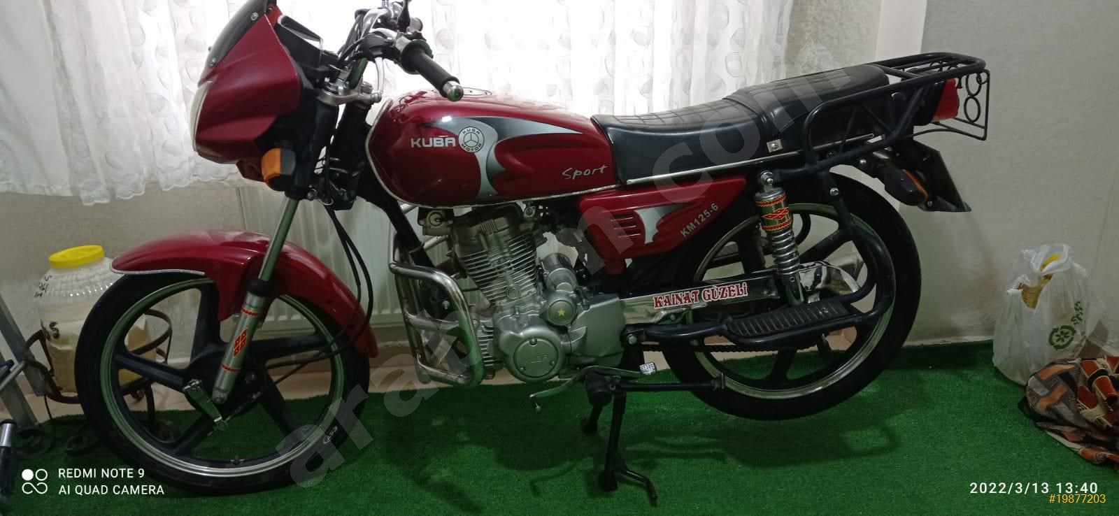 Sahibinden Kuba KM125-6 2011 Model Şanlıurfa 7.000 Km Kırmızı ...