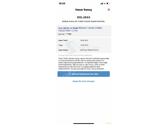 Orijinal Renault Symbol 1.2 SL Collect 2012 Model 