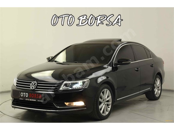 OTO BORSADAN 2013 WV PASSAT 2.0 TDI+SANRUF+LET+177 HP