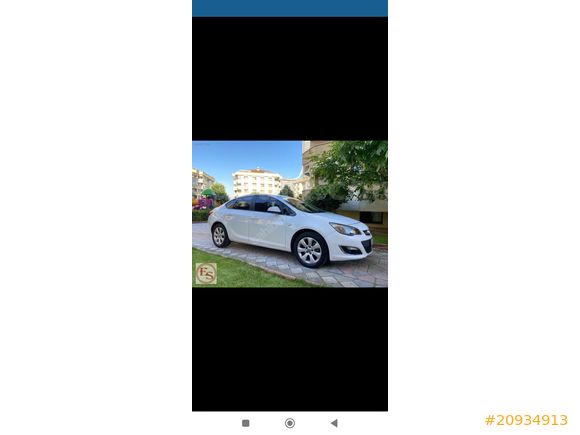 Galeriden Opel Astra 1.6 CDTI Business 2014 Model Hatay