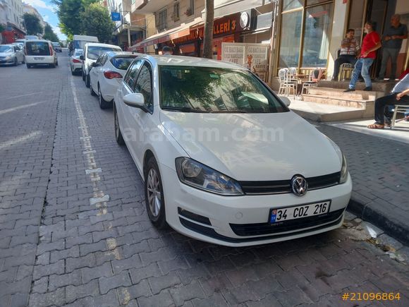 Sahibinden Volkswagen Golf 1.6 TDi BlueMotion Midline Plus 2014 Model