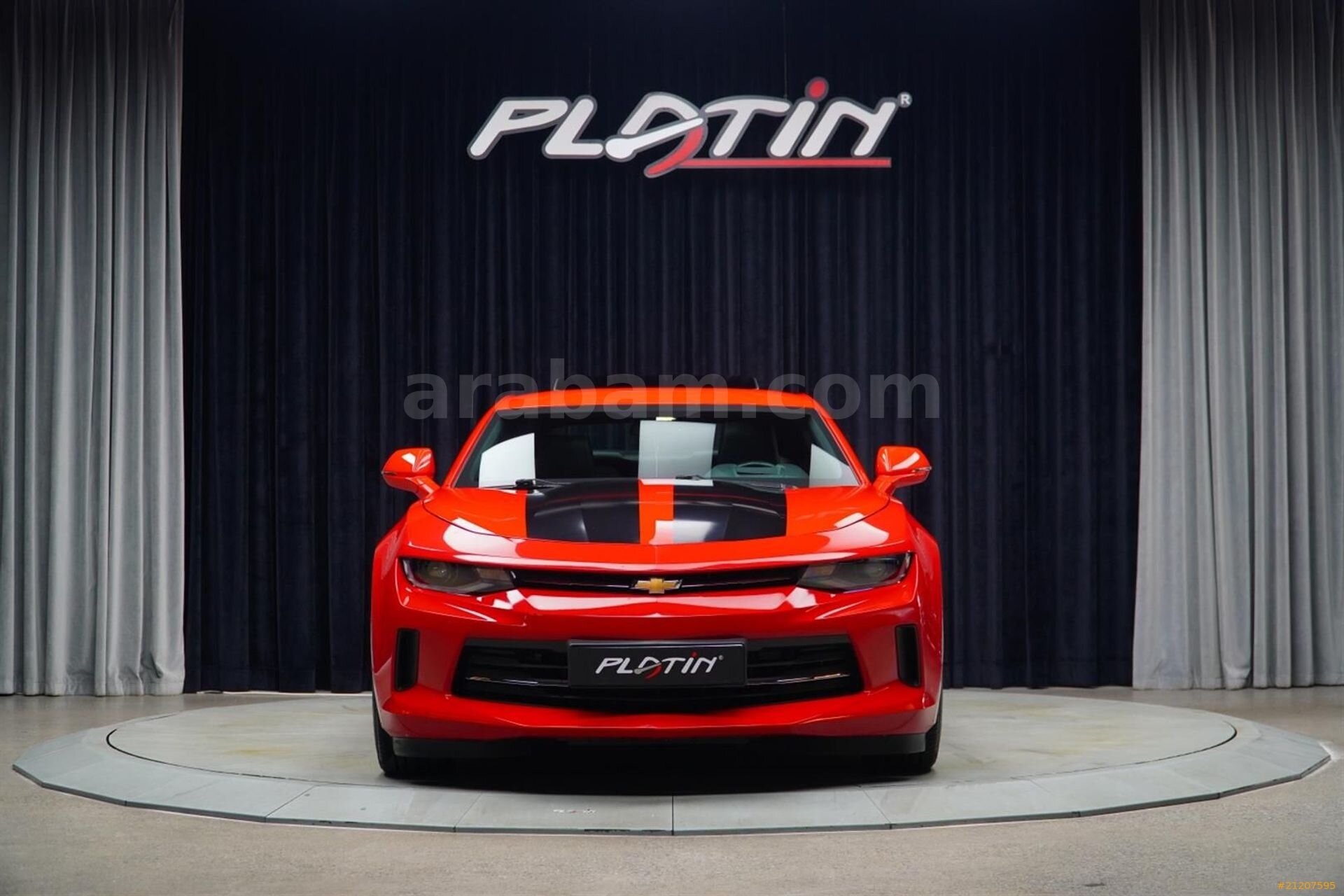 Galeriden Chevrolet Camaro 2.0 2017 Model İstanbul 43.000 km Kırmızı 2