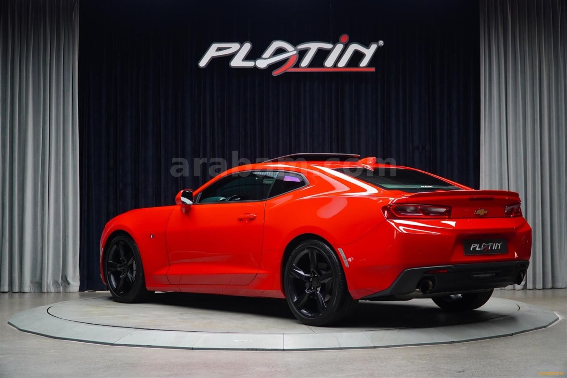 Galeriden Chevrolet Camaro 2.0 2017 Model İstanbul 43.000 km Kırmızı 4