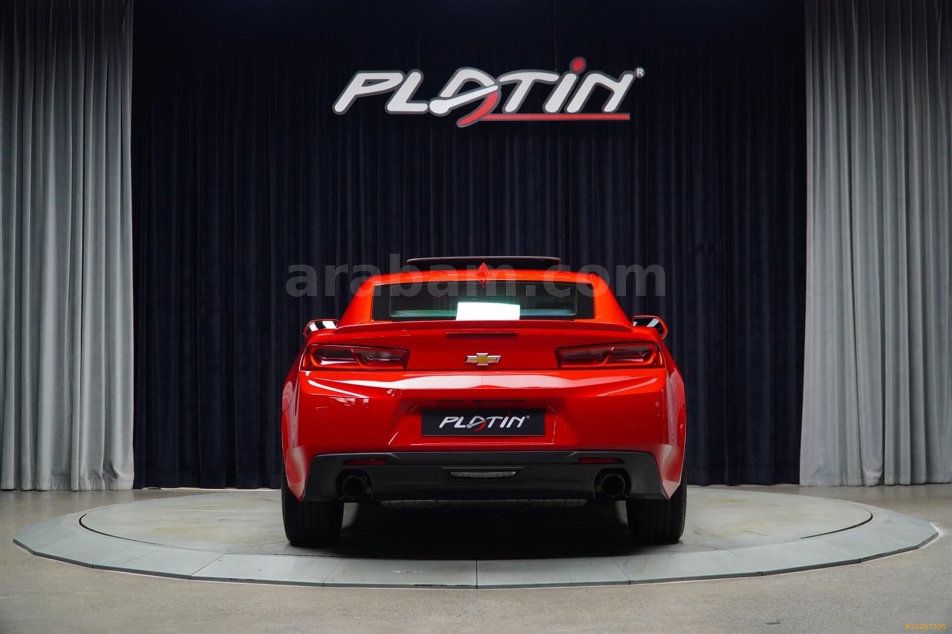 Galeriden Chevrolet Camaro 2.0 2017 Model İstanbul 43.000 km Kırmızı 5