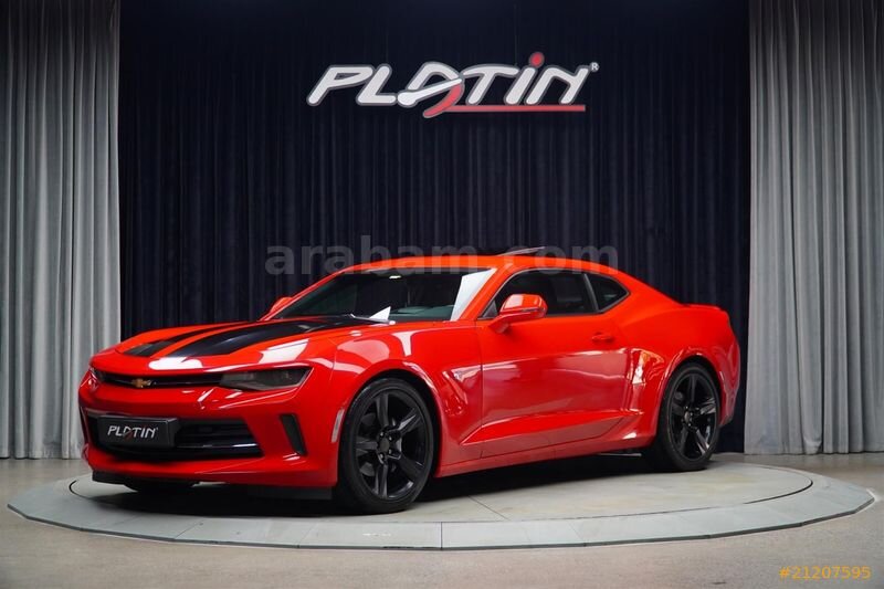 Galeriden Chevrolet Camaro 2.0 2017 Model İstanbul 43.000 km Kırmızı