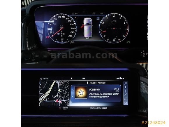2019 MERCEDES-BENZ G SERISI G 500 AUT.