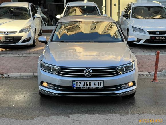 Galeriden Volkswagen Passat 1.6 TDi BlueMotion Comfortline 2017 Model Antalya