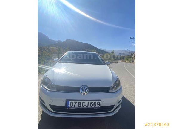 Sahibinden Volkswagen Golf 1.6 TDi BlueMotion Comfortline 2016 Model 151.000 km Beyaz