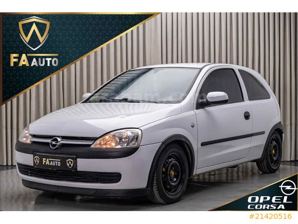 2003 OPEL CORSA 1.7 DTI EXTRA BÜYÜK EKRAN TERTEMİZ