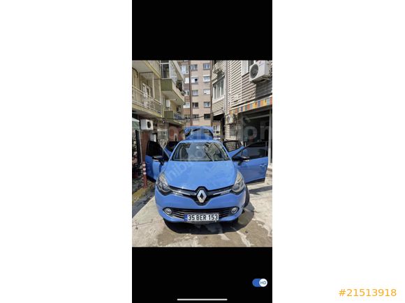 Sahibinden Renault Clio 1.2 Icon 2014 Model 160.000 km Mavi