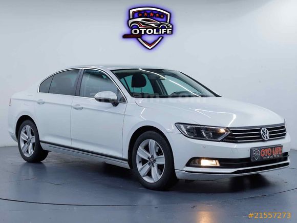 2018 ÇIKIŞLI VW PASSAT 1.6 DİZEL OTOMATİK F1 İMPRESSİON 157. BİNKM