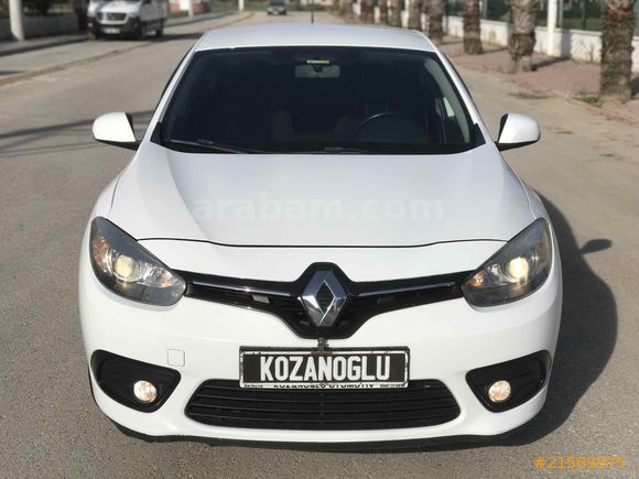 KOZANOĞLUdan___2015 model FLUENCE __1.5DCİ--90HP__TOUCH + ÇELİK JANTlı