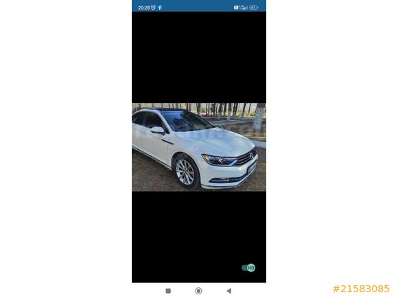 Sahibinden Volkswagen Passat 1.6 TDi BlueMotion Comfortline 2017 Model Aydın