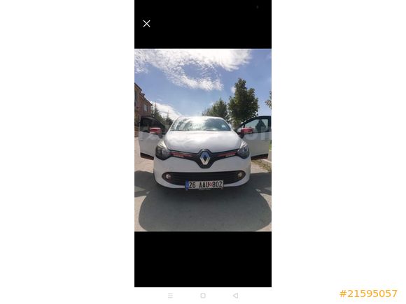 Sahibinden Renault Clio 0.9 TCe Touch 2012 Model