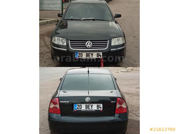 Sahibinden Volkswagen Passat 1.8 T Comfortline 2004 Model