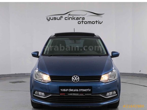 SERVİS BAKIMLI POLO 1.2 TSI COMF. CAM TAVAN OTOMATİK HATASIZ