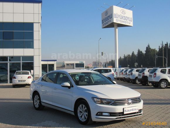 BÜYÜKSOYLU FİLODAN 2017 PASSAT 1.6 TDI TRENDLİNE DSG 120 HP