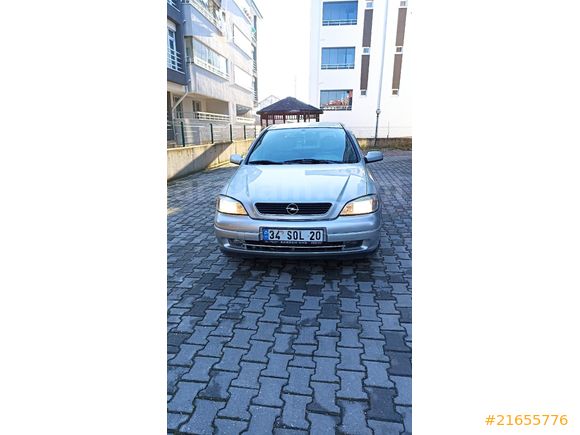 memurdan otomatik, özel plakalı Opel Astra 1.6 Elegance 2001 Model