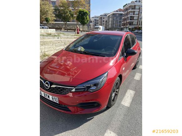 Sahibinden Opel Astra 1.2 Turbo Edition 2020 Model 41.000 km Kırmızı