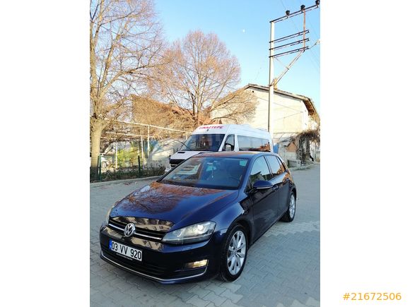 Sahibinden Volkswagen Golf 1.6 TDi BlueMotion Highline 2012 Model İçi bej