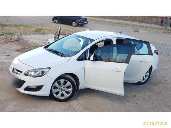 Sahibinden Opel Astra 1.6 CDTI Business 2014 Model 140.000 km Beyaz