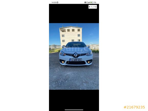 Sahibinden Renault Fluence 1.5 dCi Joy 2014 Model