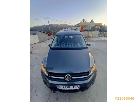 Sahibinden Volkswagen Caddy 2.0 TDI Trendline 2016 Model tramer yok boya yok hasar kaydı yok takasta  
