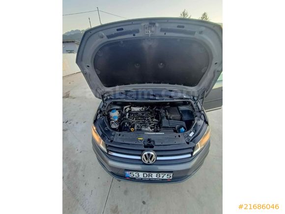 Sahibinden Volkswagen Caddy 2.0 TDI Trendline 2016 Model tramer yok boya yok hasar kaydı yok takasta  