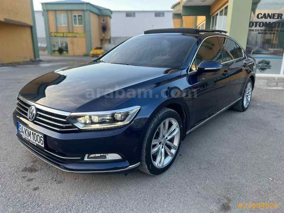 Galeriden Volkswagen Passat 1.6 TDi BlueMotion Highline 2016 Model değişensiz çok temiz