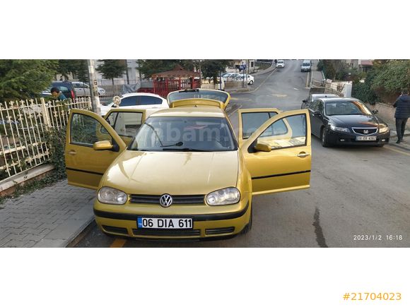 Sahibinden 2025 muayeneli VW Golf 1.8 Highline full paketli 1998 Model