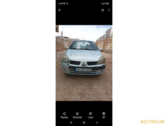 Sahibinden Renault Clio 1.4 Authentique 2004 Model