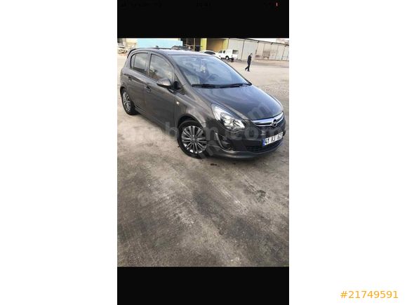 Sahibinden Opel Corsa 1.4 Twinport Active 2013 Model 105500 km Gri