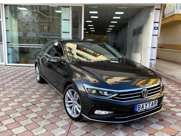 İLK EL_İÇİ GRİ_SRVS BKM_2019 PASSAT 1.6 TDI ELEGANCE_MANGAN GRİ