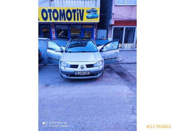 Galeriden Renault Megane 1.6 Dynamique 2004 Model Ağrı