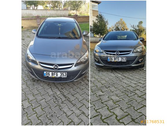 Sahibinden Opel Astra 1.6 Edition plus 2017 Model 83.500 km Füme