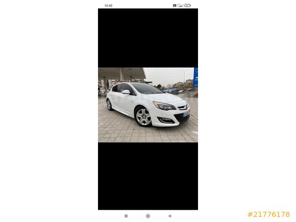 Memurdan Opel Astra 1.6 Edition 2014 Model
