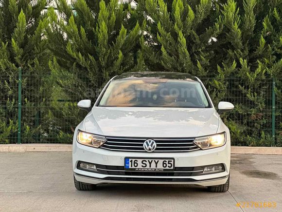 KAYGUSUZ AUTO Volkswagen Passat 1.6 TDi BlueMotion Comfortline 2017 CAM TAVANLI