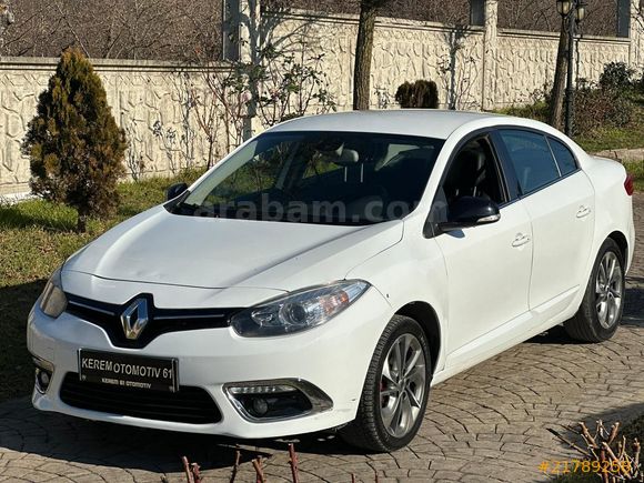 KEREM 61 OTOMOTİVDEN 2016 MODEL RENAULT FLUENCE 1.5 DCI İCON OTOMATİK