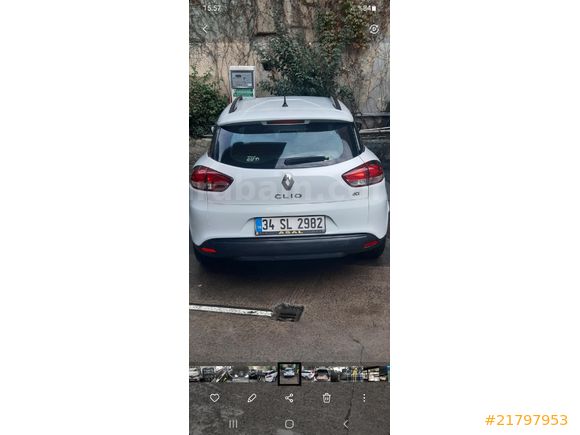 Sahibinden Renault Clio 1.5 dCi SportTourer Joy 2017 Model