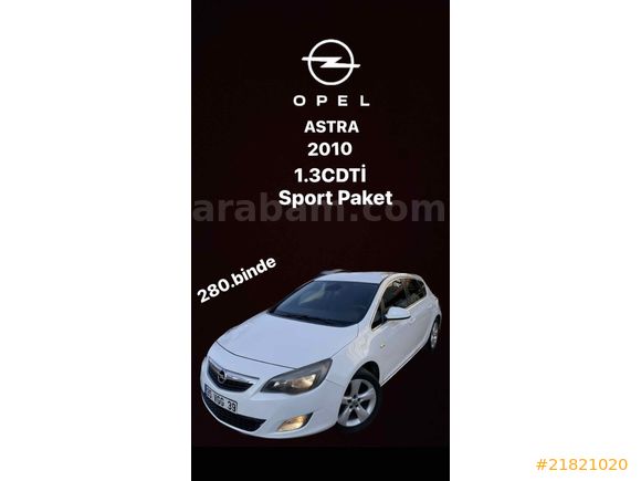 CSR CESUR MOTOR’S dan Opel Astra 1.3 CDTI ecoFLEX Sport 2010 Model Konya