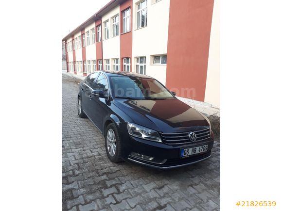 Öğretmenden hasarsiz tramersiz boyasiz Passat 1.6 TDi BlueMotion Comfortline 2014 Model