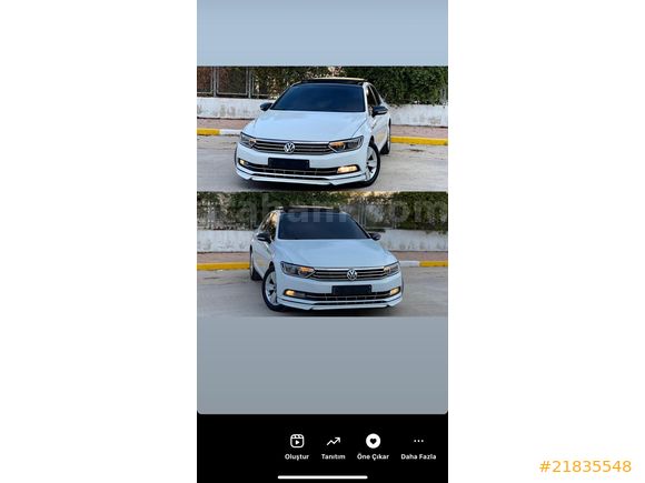 Galeriden Volkswagen Passat 1.6 TDi BlueMotion Comfortline 2015 Model Şanlıurfa