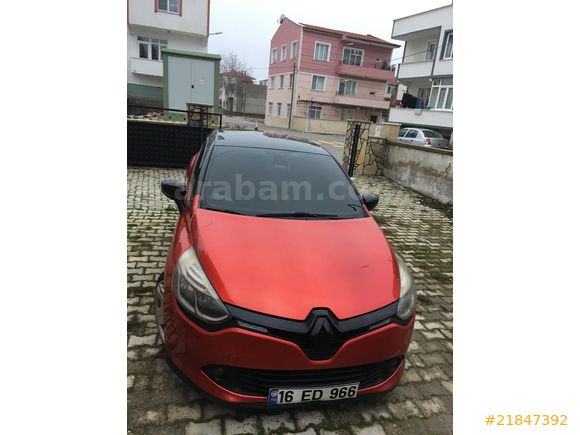 degişensiz boyasız sahibinden Renault Clio 1.5 dCi Icon 2013 Model