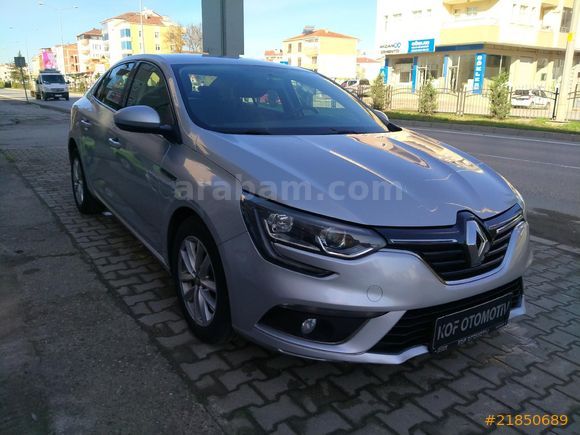 KOF OTOMOTİV^DEN Renault Megane 1.5 dCi Touch 2018 Model OTOMATİK VİTES İLK SAHİBİNDEN