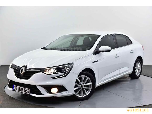 Sahibinden Renault Megane 1.5 dCi Touch 2017 Model 100.000 km Beyaz