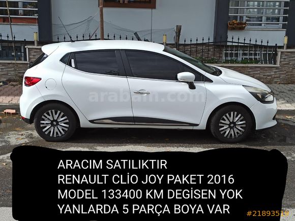 Sahibinden Renault Clio 1.5 dCi Joy 2016 Model