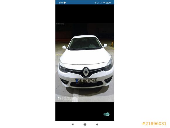 Sahibinden Renault Fluence 1.5 dCi Touch 2014 Model