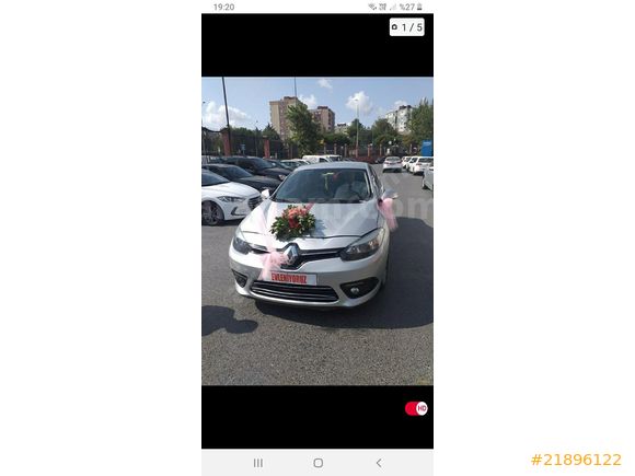 Sahibinden Renault Fluence 1.5 dCi Touch Plus 2014 Model