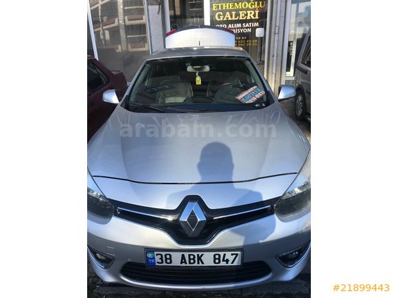 Galeriden Renault Fluence 1.5 dCi Icon 2015 Model İzmir