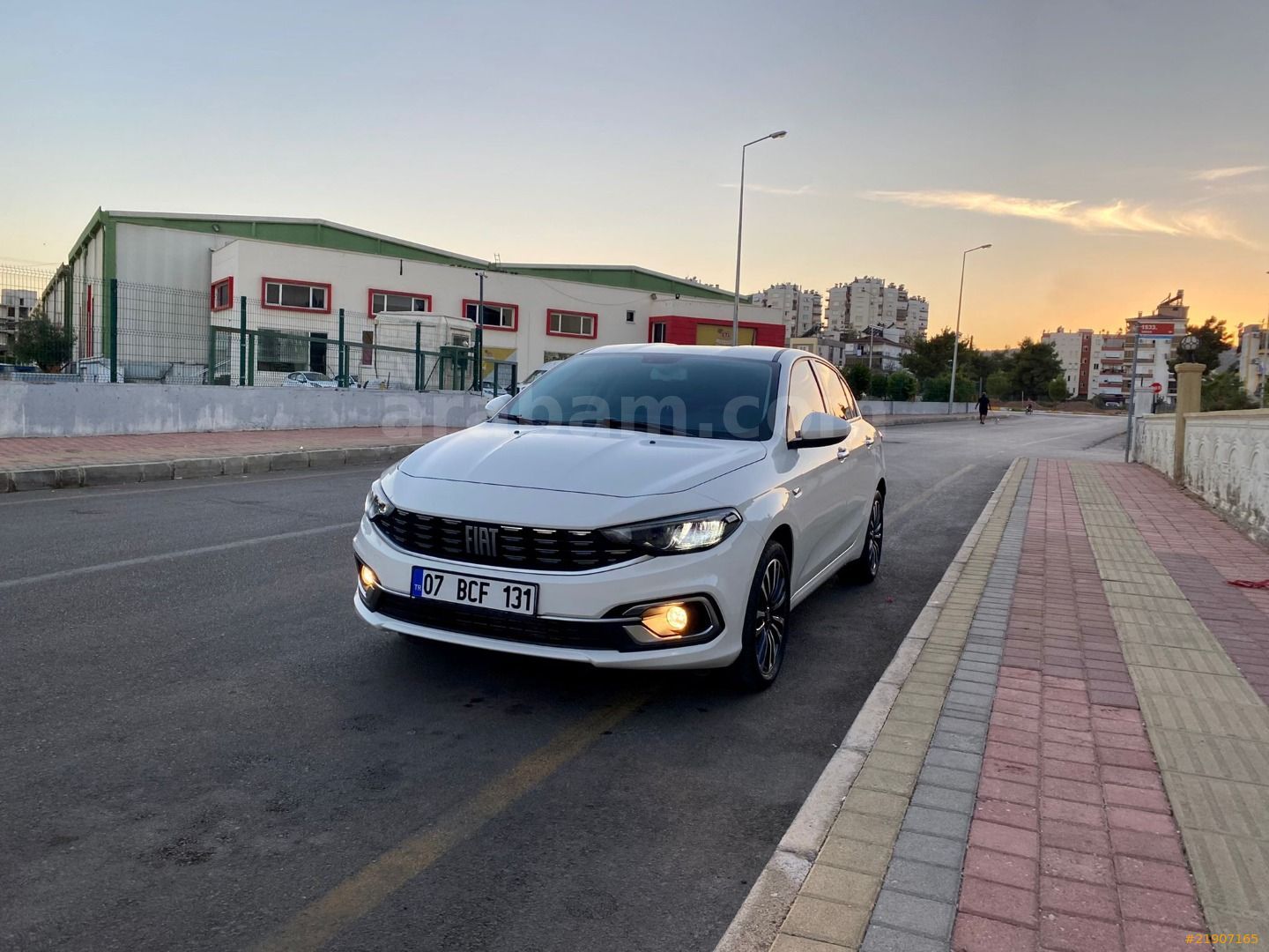 Galeriden Fiat Egea 1.6 Multijet Lounge 2021 Model Antalya 28.000 km